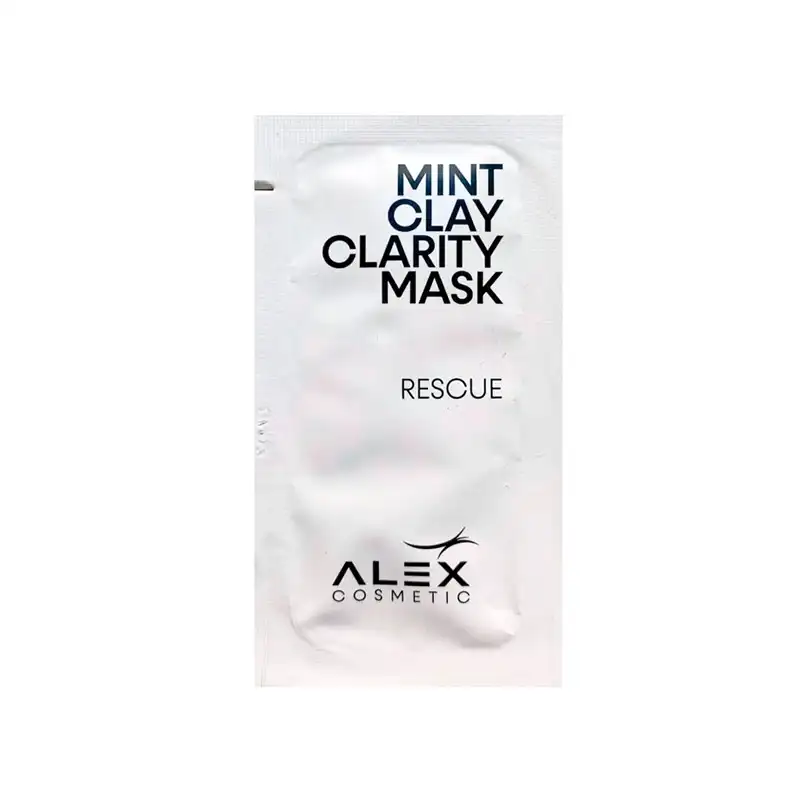 Mint Clay Clarity Mask пробник 1,5 мл. Очищающая маска Alex Cosmetic