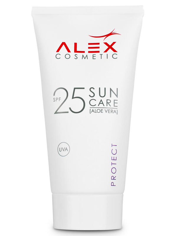 Купить солнцезащитный spf крем для лица Sun Care SPF25 50мл с доставкой в официальном интернет-магазине косметики Alex Cosmetic
