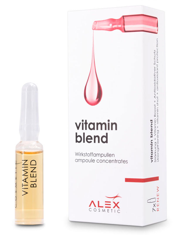 vitamin blend 7x  10,5 мл. Концентрированная витаминная сыворотка в ампулах