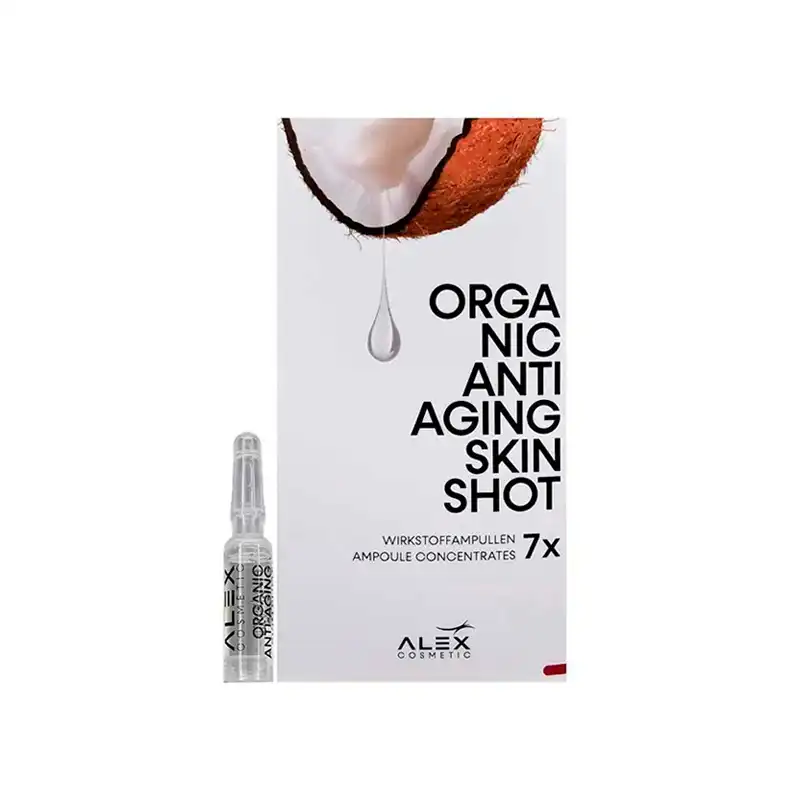 Сыворотка для омоложения organic anti-aging skin shot 10,5 мл