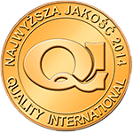 Золотая медаль Quality International 2015
