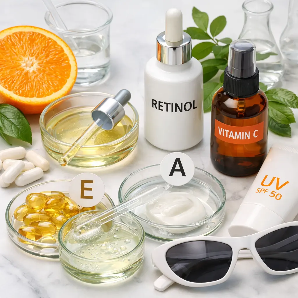 Ретинол и витамин C: как применять без вреда для кожи